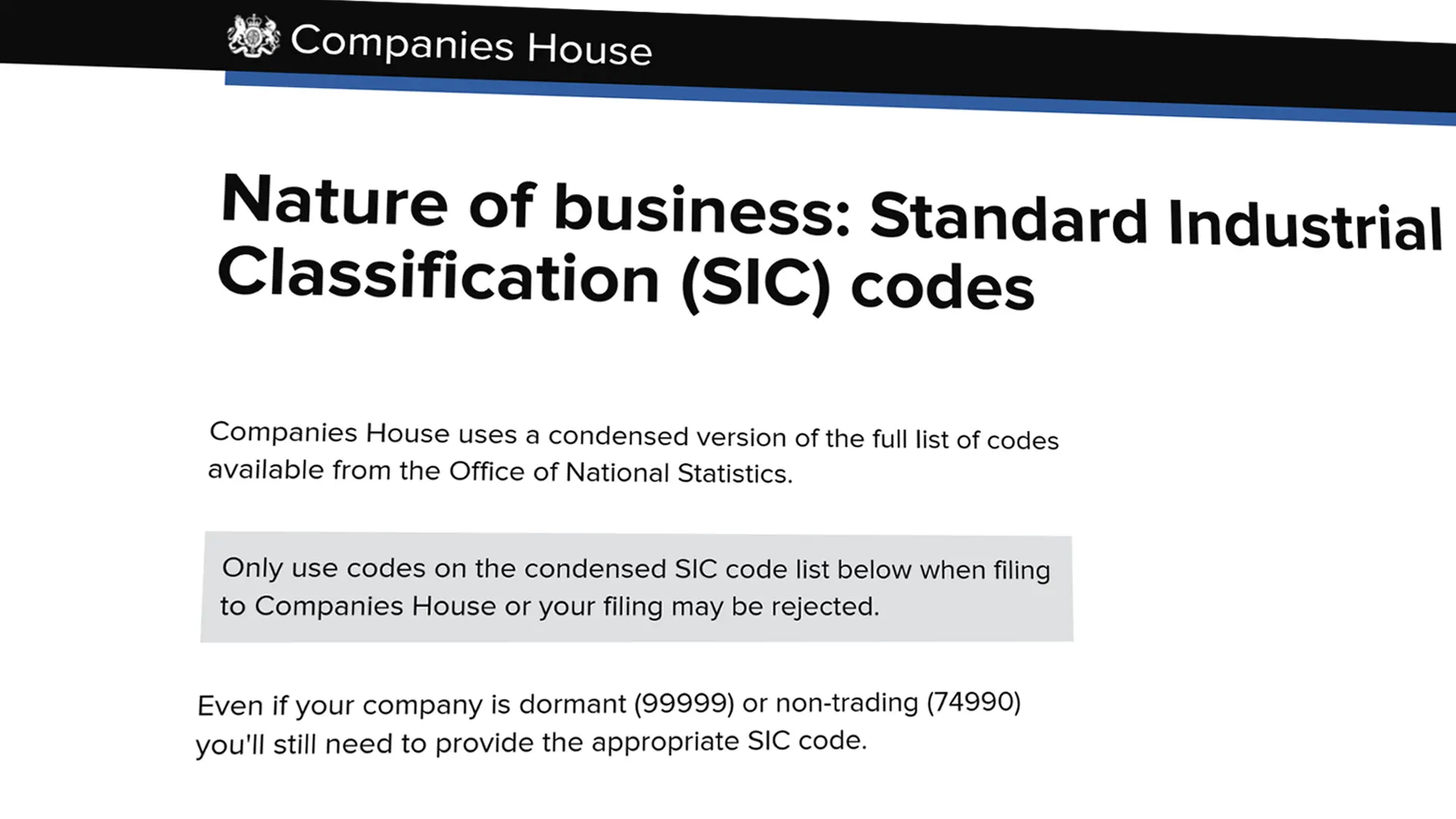 Integrate Companies House SIC Codes with Dynamics 365